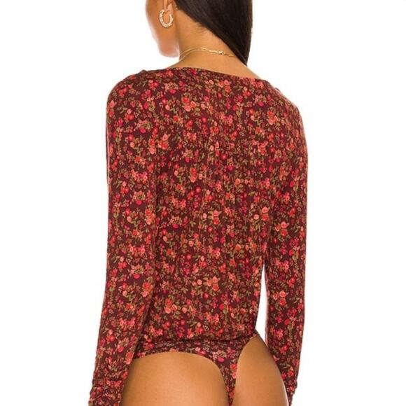 NWT Free People Kaya Floral Bodysuit‎ - Picture 2 of 9